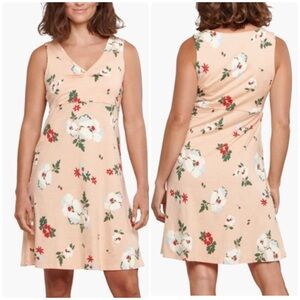 Toad&Co Rosemarie Sleeveless Dress Buckthorn Floral Print